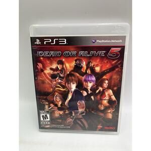 Dead or Alive 5 (Sony PlayStation PS3) CIB Complete With Manual Tecmo Free Ship